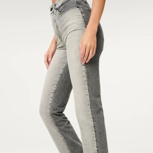 Good American Good Vintage Two Tone Jeans
